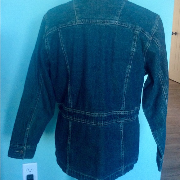 BILL BLASS Vintage Denim Jacket size PL - Picture 6 of 12